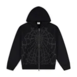 Garms Affiliated 84k Zip Up Black Hoodie