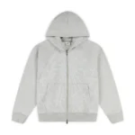 Garms Affiliated 84k Zip Up Grey Hoodie