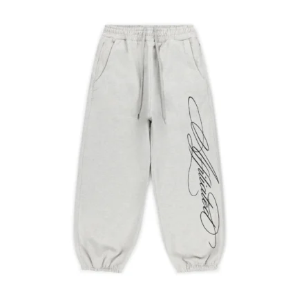 Garms Affiliated Cuffed Signature Grey Jogger