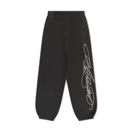 Garms Affiliated Overline Cuffed Charcoal Joggers